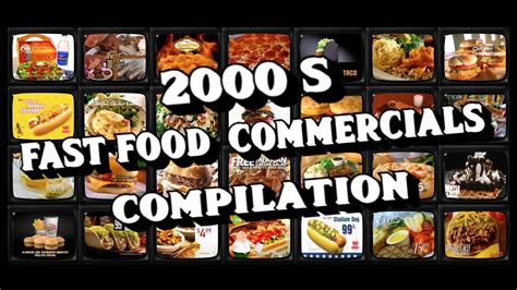 2000s Fast Food Commercials Compilation 2000s Nostalgia Youtube