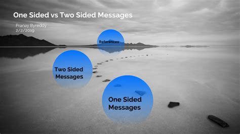 One Sided Vs Two Sided Messages By Pranay Byreddy On Prezi