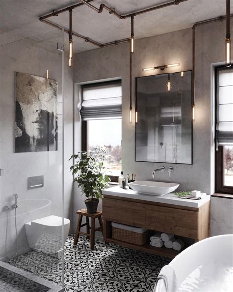Industrial Small Bathroom Design 10 Fabulous Bathrooms With