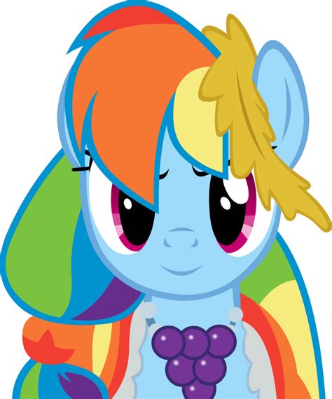 Rainbow Dash At The Gala Vector By Alexstrazse On Deviantart Rainbow