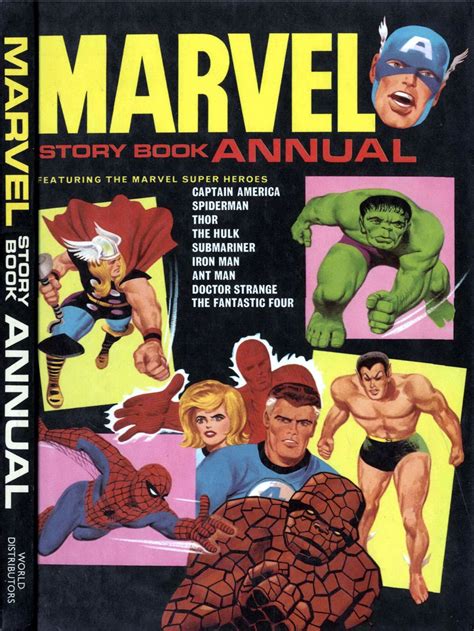 Jhalal Drut Marvel Story Book Annual 1967 Uk