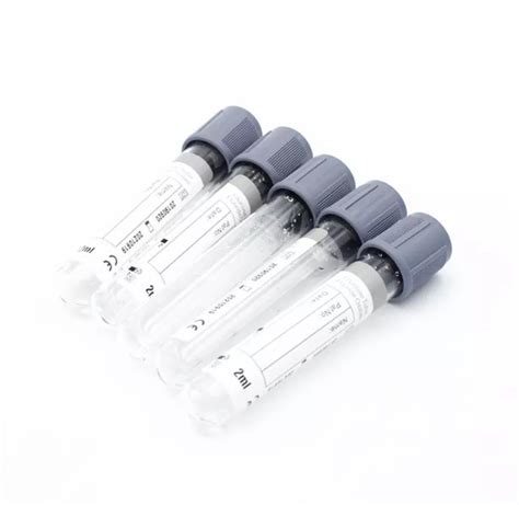 Vacuum Blood Collection Glucose Tube Lab Supplies Glass Vacutainer Ml