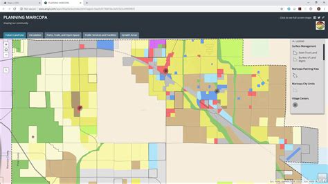 Hub Planning Urban Design • City Of Maricopa Gp Map