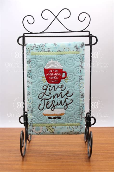 In The Hoop Christian Embroidery Designs · Omas Place Machine