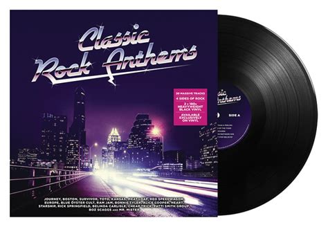 Various Artists Classic Rock Anthems Long Live Vinyl