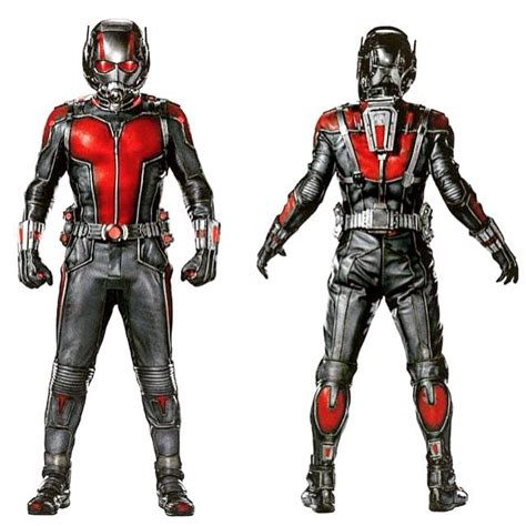 Back And Front Shot Of Ant Man Suit Ant Man Suit Ant Man Marvel Dc
