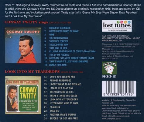 Conway Twitty Country Heres Conway Twitty And His Lonely Blue Boys