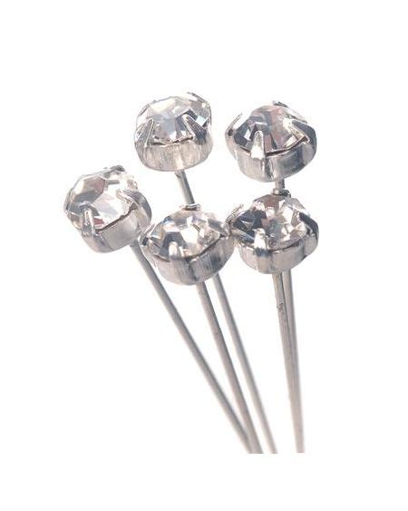 Florist Sundries Pins Oasis® Diamante Pins 6mm Michael Dark