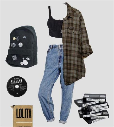 Trendy 90s Grunge Fashion Outfit Inspo Retro Outfits Cool Outfits Cute Casual Outfits