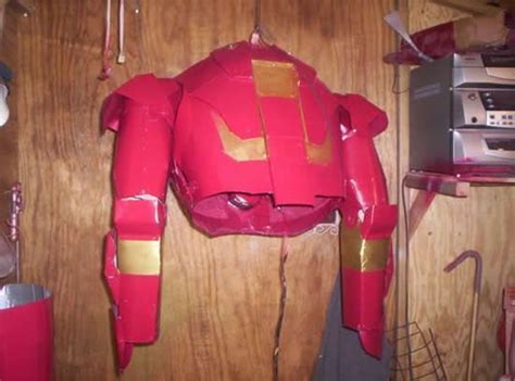 Mostly Here Homemade Iron Man Suit