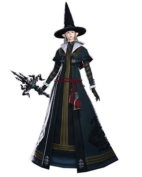 Black Mage Render Characters And Art Final Fantasy Xiv Heavensward