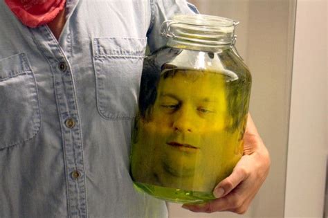 How To Make A Fake Decapitated Head In A Jar Holidays Head In A Jar