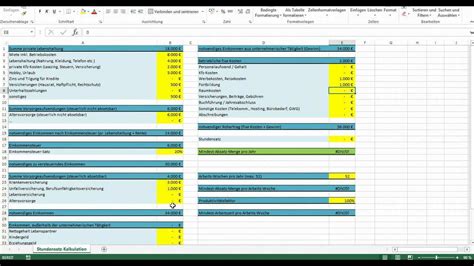 Excel Vorlagen Handwerk Kalkulation Kostenlos