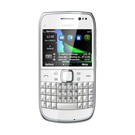 Nokia E6 Oficjalnie Telefon Biznesowy Z Klawiaturą Qwerty Dotykowym