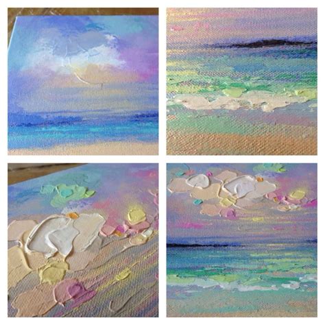 Beachoceanpaintingchile Ocean Painting Painting