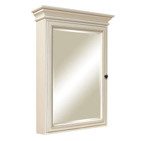 We will show you how to easily install a new medicine cabinet. Sunny Wood Sanibel 26" x 36" Surface Mount Medicine ...