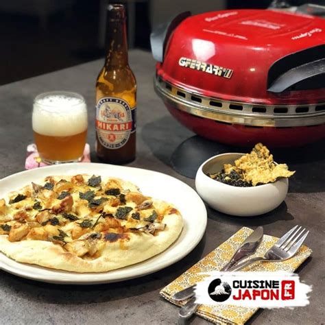 Recette Pizza Japonaise Poulet Teriyaki • Cuisine Japon