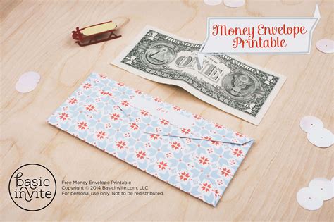 Money Envelope Printable