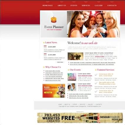 Event Planner Template Web Templates In Html Css Js Format Free And Easy Download Unlimit Id