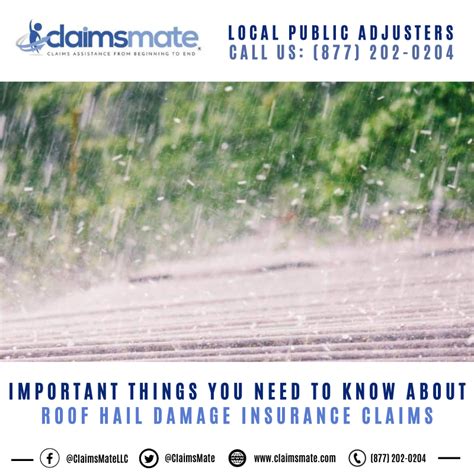 Important Things You Need To Know About Roof Hail Damage Insurance