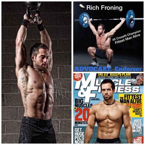 Endorser Rich Froning 4x Reebok Crossfit Games Champion The