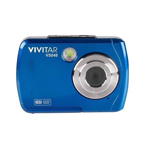 Vivitar Vivicam S048 Waterproof Digital Camera Blue