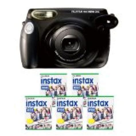 Fujifilm Instax 210 Instant Photo Camera Kit With 5 Twin Pack Of Instax