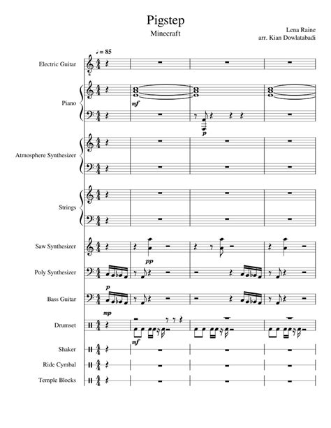 We did not find results for: Minecraft: Pigstep Sheet music for Piano, Drum Group ...