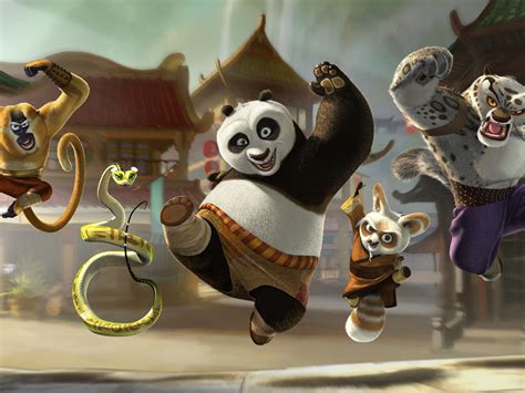 Kung Fu Panda 3 Happy Departure Panda Happy Departure Kungfu 2k