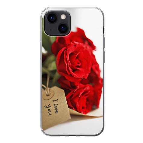 Muchowow Handyhülle Rote Rosen Auf Weißem Hintergrund Zum Valentinstag Handyhülle Apple Iphone