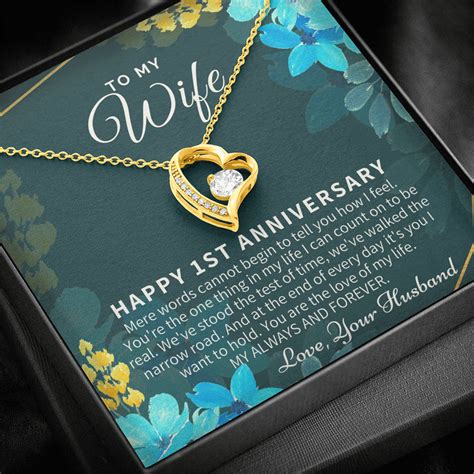 St Anniversary Gift For Wife St Wedding Anniversary One Year