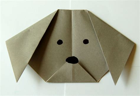 Make an Origami Dog | Bookworm Bear