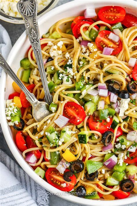 List Of 18 Pasta Salad With Spaghetti Noodles