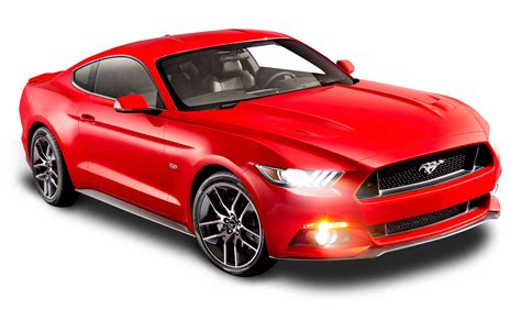 Ford Mustang Red Car Png Image For Free Download