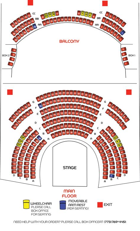 Varsity Theater Seating Chart