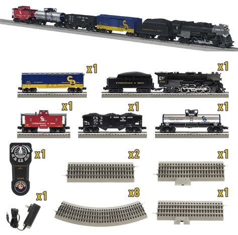 Lionel 0 CHESAPEAKE OHIO STEAM LIONCHIEF SET