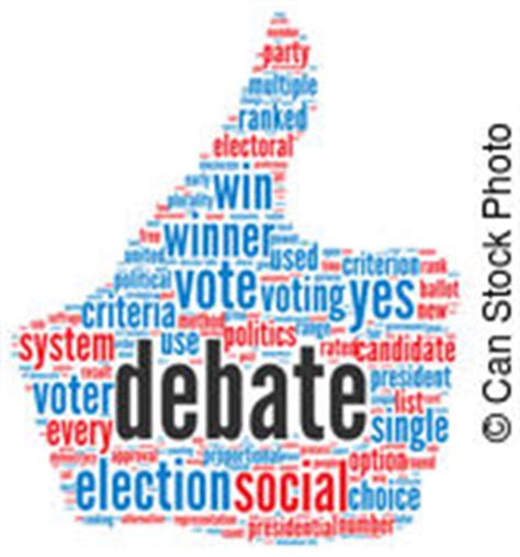 Kenmerkende elementen van het debat z. Debatte Illustrationen und Clip-Art. 17.731 Debatte ...
