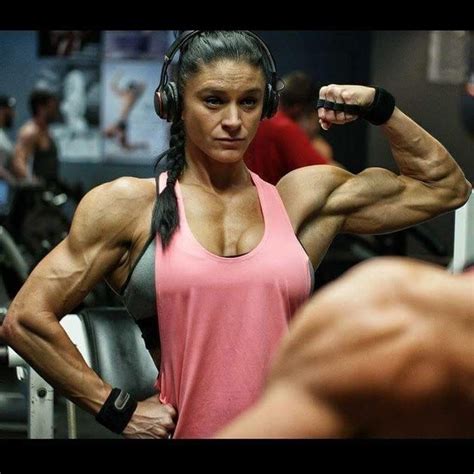 Sthenolagnist Muscle Women Female Biceps Body Building Women