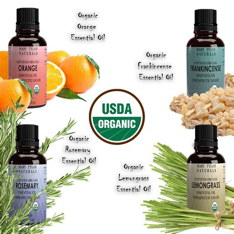 Usda Certified Organic Essential Oils