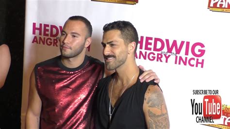 Adrian Anchondo And Adam Ramzi At The Opening Night Of Hedwig And The
