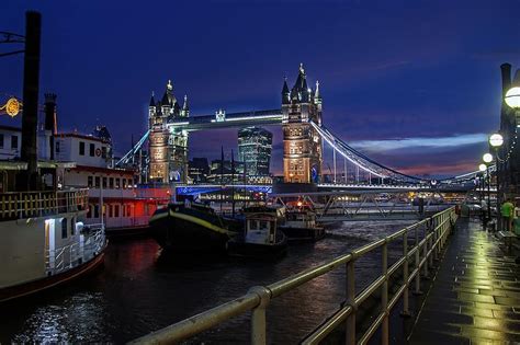 London Tower Bridge Bridge United Kingdom England River Thames