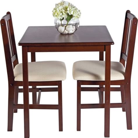 Good little set for someone starting out, can send pics as needed. Buy HOME Kendall Solid Walnut Dining Table & 2 Chairs ...