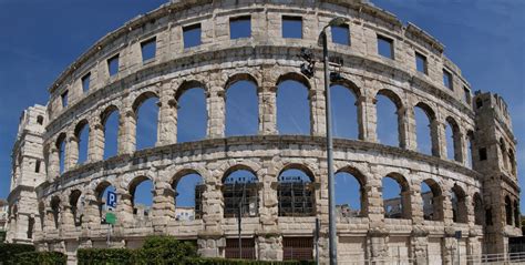 Fotogalerie Pula Aréna římský Amfiteátr Arena Amfiteatar