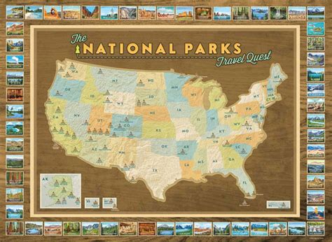 Printable Map Of National Parks In Usa Printable Us Maps Us National