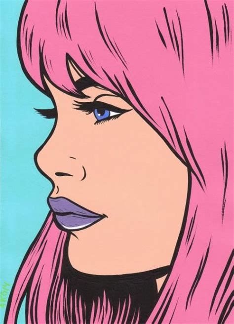 Allyson Gutchell 2014 Bande Dessinée Pop Art Pop Art Vintage Pop Art