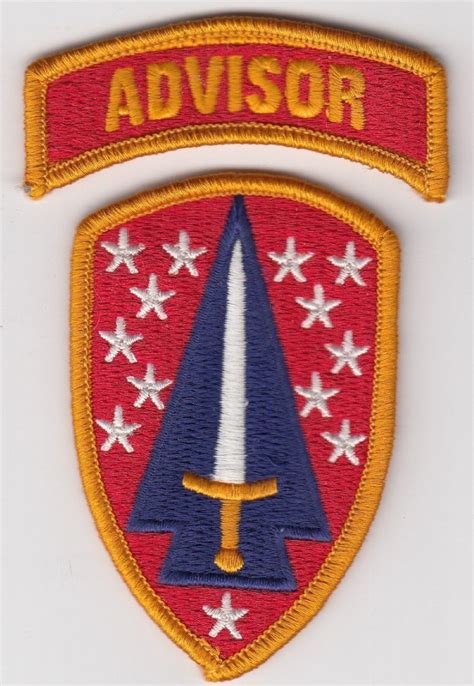 Us Army Patch 1st Security Force Assistance Brigade With Advisor Tab