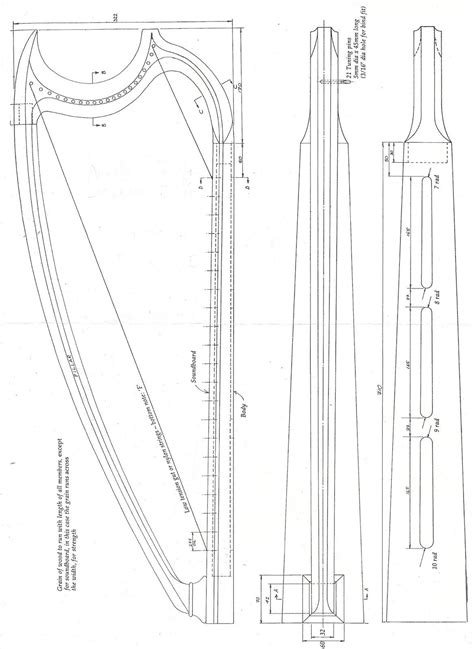 Diy Instruments How To Plan Harp