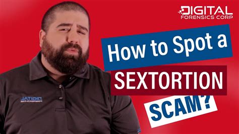 How To Spot A Sextortion Scam Youtube