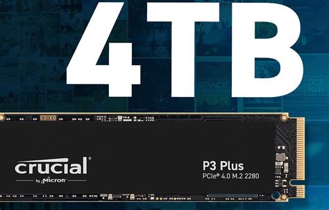 Crucial P3 Plus 4tb Ssd Hits All Time Low After Yet Another Price Drop