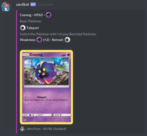 Pkmntcg Discord Bot